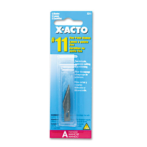 #11 Blades For X-acto Knives, 5-pack