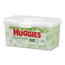 Load image into Gallery viewer, Natural Care Baby Wipes, Unscented, White, 64-tub, 4 Tub-carton
