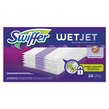 Load image into Gallery viewer, Wetjet System Refill Cloths, 11.3&quot; X 5.4&quot;, White, 24-box, 4-ctn
