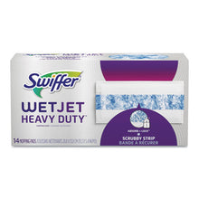 Load image into Gallery viewer, Wetjet System Refill Cloths, 11.3&quot; X 5.4&quot;, Heavy Duty, White, 14-box, 4 Bx-ct
