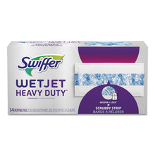 Load image into Gallery viewer, Wetjet System Refill Pads, 11.3&quot; X 5.4&quot;, Heavy Duty, White, 14-box
