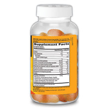 Load image into Gallery viewer, Immune Support Gummies, Zesty Orange, 63-bottle
