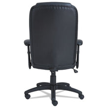Load image into Gallery viewer, Alera Cc Series Executive High-back Swivel-tilt Bonded Leather Chair, Supports Up To 275 Lbs., Black Seat-back, Black Base
