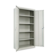 Load image into Gallery viewer, Assembled 72&quot; High Storage Cabinet, W-adjustable Shelves, 36w X 18d, Light Gray
