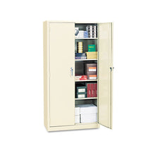 Load image into Gallery viewer, Assembled 72&quot; High Storage Cabinet, W-adjustable Shelves, 36w X 18d, Putty
