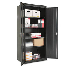 Load image into Gallery viewer, Assembled 78&quot; High Storage Cabinet, W-adjustable Shelves, 36w X 24d, Black
