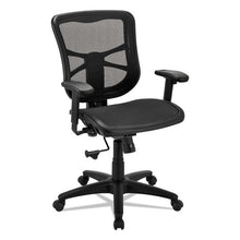 Load image into Gallery viewer, Alera Elusion Series Mesh Mid-back Swivel-tilt Chair, Supports Up To 275 Lb, 17.9&quot; To 21.6&quot; Seat Height, Black
