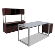 Load image into Gallery viewer, Alera Open Office Desk Series Hutch, 59w X 15d X 36.38h, Mahogany

