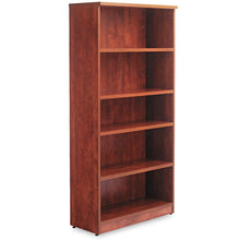 Load image into Gallery viewer, Alera Valencia Series Bookcase, Five-shelf, 31 3-4w X 14d X 64 3-4h, Medium Cherry
