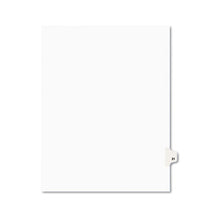 Load image into Gallery viewer, Preprinted Legal Exhibit Side Tab Index Dividers, Avery Style, 10-tab, 21, 11 X 8.5, White, 25-pack, (1021)
