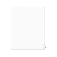Load image into Gallery viewer, Preprinted Legal Exhibit Side Tab Index Dividers, Avery Style, 10-tab, 25, 11 X 8.5, White, 25-pack, (1025)
