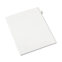 Load image into Gallery viewer, Preprinted Legal Exhibit Side Tab Index Dividers, Avery Style, 10-tab, 28, 11 X 8.5, White, 25-pack, (1028)
