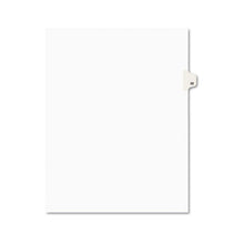 Load image into Gallery viewer, Preprinted Legal Exhibit Side Tab Index Dividers, Avery Style, 10-tab, 32, 11 X 8.5, White, 25-pack, (1032)
