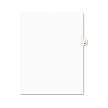 Load image into Gallery viewer, Preprinted Legal Exhibit Side Tab Index Dividers, Avery Style, 10-tab, 34, 11 X 8.5, White, 25-pack, (1034)

