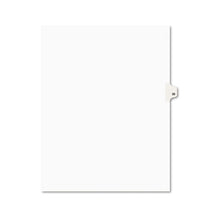 Load image into Gallery viewer, Preprinted Legal Exhibit Side Tab Index Dividers, Avery Style, 10-tab, 35, 11 X 8.5, White, 25-pack, (1035)
