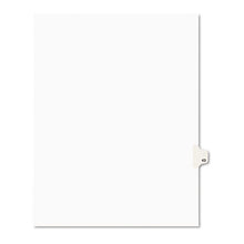 Load image into Gallery viewer, Preprinted Legal Exhibit Side Tab Index Dividers, Avery Style, 10-tab, 43, 11 X 8.5, White, 25-pack, (1043)
