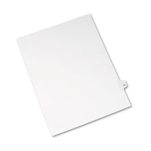 Load image into Gallery viewer, Preprinted Legal Exhibit Side Tab Index Dividers, Avery Style, 10-tab, 46, 11 X 8.5, White, 25-pack, (1046)
