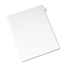 Load image into Gallery viewer, Preprinted Legal Exhibit Side Tab Index Dividers, Avery Style, 10-tab, 52, 11 X 8.5, White, 25-pack, (1052)
