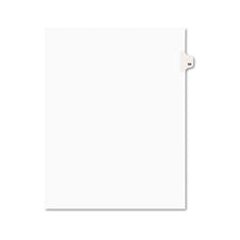 Load image into Gallery viewer, Preprinted Legal Exhibit Side Tab Index Dividers, Avery Style, 10-tab, 54, 11 X 8.5, White, 25-pack, (1054)
