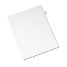 Load image into Gallery viewer, Preprinted Legal Exhibit Side Tab Index Dividers, Avery Style, 10-tab, 54, 11 X 8.5, White, 25-pack, (1054)

