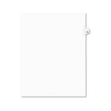 Load image into Gallery viewer, Preprinted Legal Exhibit Side Tab Index Dividers, Avery Style, 10-tab, 55, 11 X 8.5, White, 25-pack, (1055)
