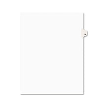 Load image into Gallery viewer, Preprinted Legal Exhibit Side Tab Index Dividers, Avery Style, 10-tab, 56, 11 X 8.5, White, 25-pack, (1056)
