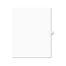 Load image into Gallery viewer, Preprinted Legal Exhibit Side Tab Index Dividers, Avery Style, 10-tab, 63, 11 X 8.5, White, 25-pack, (1063)
