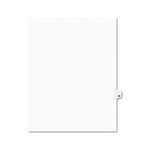 Load image into Gallery viewer, Preprinted Legal Exhibit Side Tab Index Dividers, Avery Style, 10-tab, 68, 11 X 8.5, White, 25-pack, (1068)
