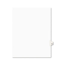 Load image into Gallery viewer, Preprinted Legal Exhibit Side Tab Index Dividers, Avery Style, 10-tab, 69, 11 X 8.5, White, 25-pack, (1069)
