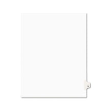 Load image into Gallery viewer, Preprinted Legal Exhibit Side Tab Index Dividers, Avery Style, 10-tab, 73, 11 X 8.5, White, 25-pack, (1073)
