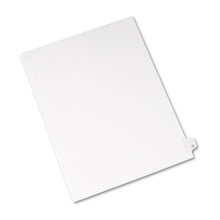 Load image into Gallery viewer, Preprinted Legal Exhibit Side Tab Index Dividers, Avery Style, 10-tab, 75, 11 X 8.5, White, 25-pack, (1075)
