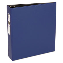 Load image into Gallery viewer, Economy Non-view Binder With Round Rings, 3 Rings, 2&quot; Capacity, 11 X 8.5, Blue, (3500)
