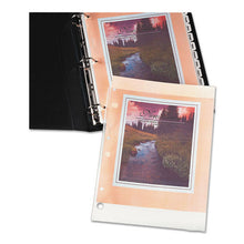 Load image into Gallery viewer, Top-load Poly Three-hole Sheet Protectors, Non-glare, Letter, 50-box
