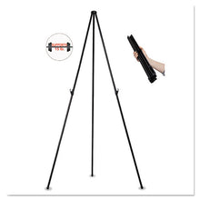 Load image into Gallery viewer, Instant Easel, 61 1-2&quot;, Black, Steel, Heavy-duty
