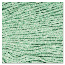 Load image into Gallery viewer, Super Loop Wet Mop Head, Cotton-synthetic Fiber, 5&quot; Headband, Medium Size, Green
