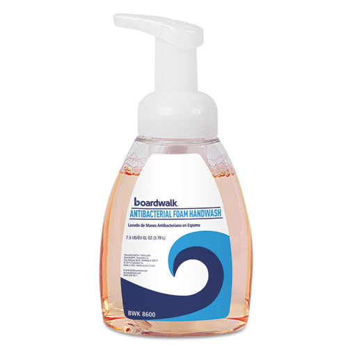 Antibacterial Foam Hand Soap, Fruity, 7.5 Oz Pump Bottle, 6-carton