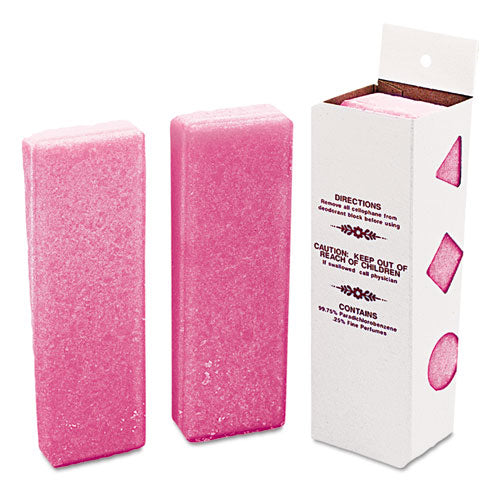 Deodorizing Para Wall Blocks, 16 Oz, Pink, Cherry, 12-box