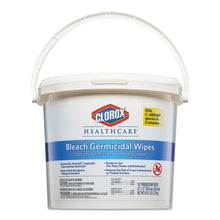 Load image into Gallery viewer, Bleach Germicidal Wipes, 12 X 12, Unscented, 110-bucket
