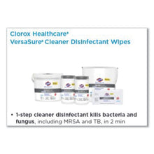 Load image into Gallery viewer, Versasure Cleaner Disinfectant Wipes, 1-ply, 6 3-4&quot; X 8&quot;, White, 85 Towels-can
