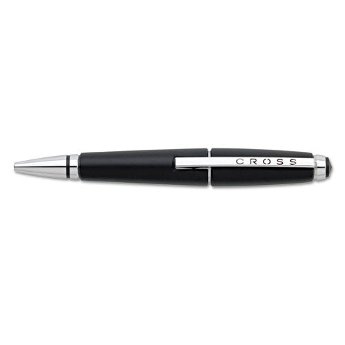 Edge Gel Pen, Retractable, Medium 0.7 Mm, Black Ink, Black Barrel