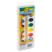 Load image into Gallery viewer, Washable Watercolor Paint, 16 Assorted Colors
