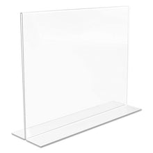 Load image into Gallery viewer, Classic Image Double-sided Sign Holder, 11 X 8 1-2 Insert, Clear
