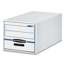Load image into Gallery viewer, Stor-drawer Basic Space-savings Storage Drawers, Letter Files, 14&quot; X 25.5&quot; X 11.5&quot;, White-blue, 6-carton
