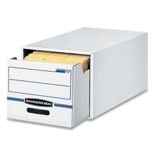 Load image into Gallery viewer, Stor-drawer Basic Space-savings Storage Drawers, Letter Files, 14&quot; X 25.5&quot; X 11.5&quot;, White-blue, 6-carton
