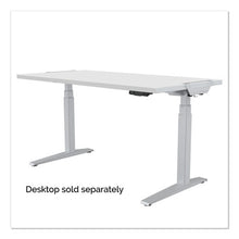Load image into Gallery viewer, Levado Height Adjustable Desk Base, 72&quot; X 48&quot; X 21.1&quot; To 47.2&quot;, Silver
