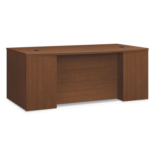 Foundation Breakfront Desk Shell Bow Front, 72