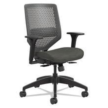 Load image into Gallery viewer, Solve Series Reactiv Back Task Chair, Supports Up To 300 Lbs., Ink Seat-charcoal Back, Black Base
