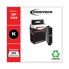 Load image into Gallery viewer, Remanufactured Black Ink, Replacement For Hp 934 (c2p19an), 400 Page-yield
