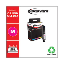 Load image into Gallery viewer, Remanufactured Magenta Ink, Replacement For Canon Cli-251 (6515b001), 298 Page-yield
