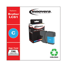 Load image into Gallery viewer, Remanufactured Cyan High-yield Ink, Replacement For Brother Lc65c, 750 Page-yield
